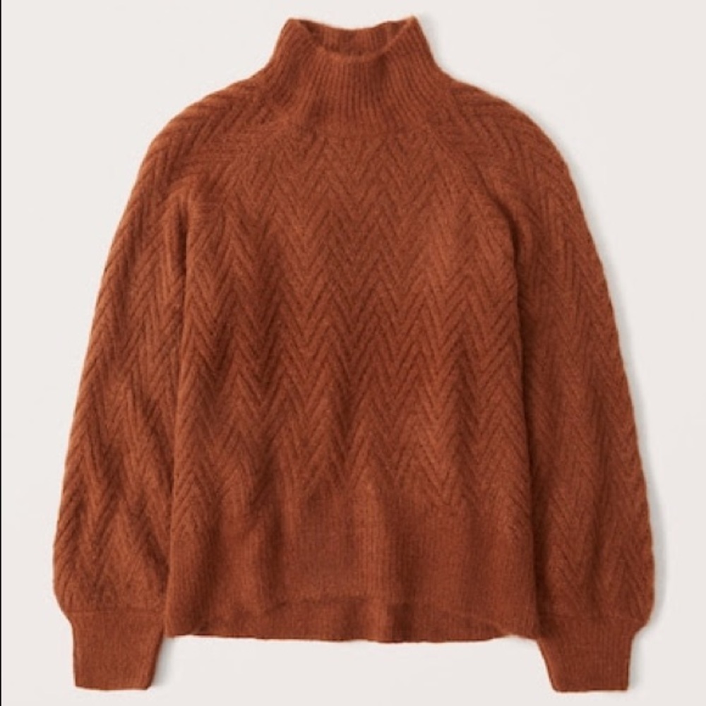 Abercrombie & Fitch Cozy Mockneck Sweater